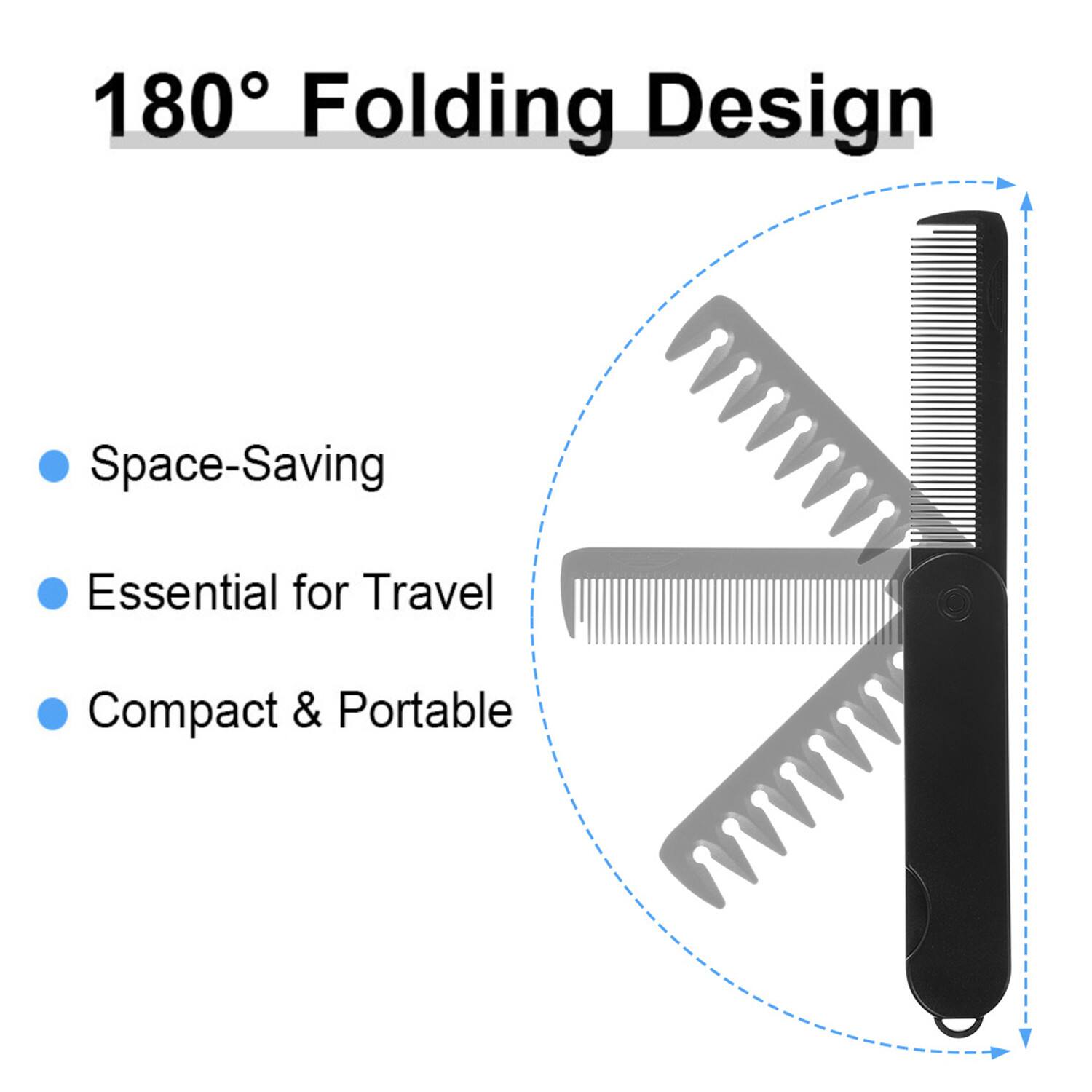 180° Folding Design

- Space-Saving
- Essential for Travel
- Compact & Portable