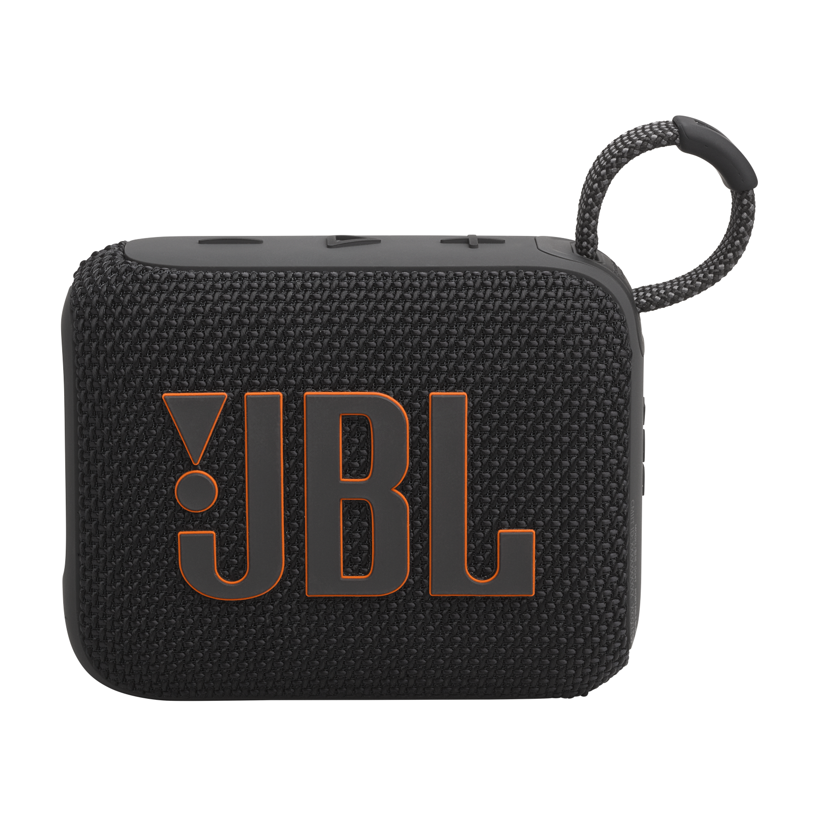 Angle. JBL - Go 4 Portable Bluetooth Speaker - 2024 - Black.