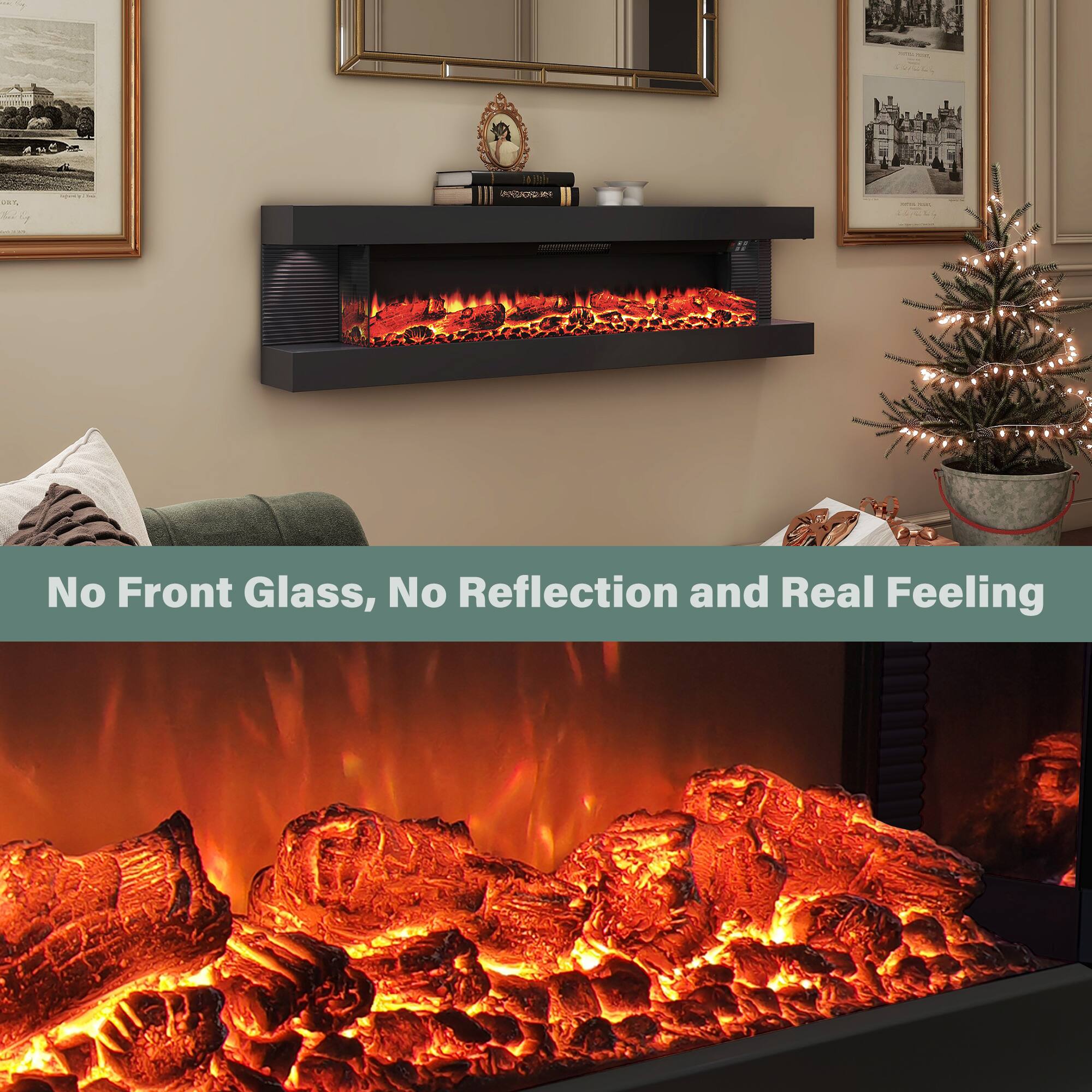 No Front Glass, No Reflection and Real Feeling