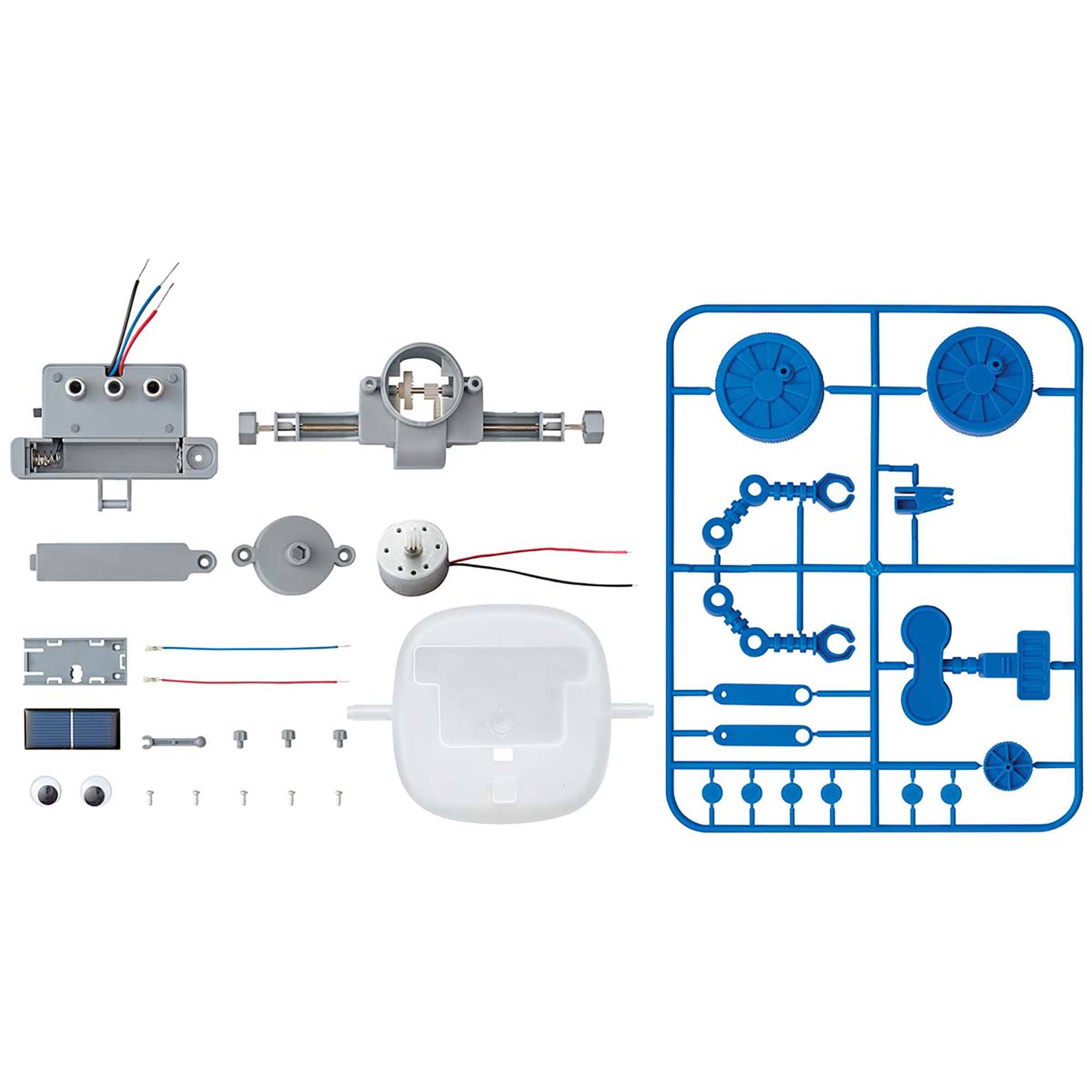 Back. 4M - 4M: Green Science Rover Robot - DIY Robotics Kit, Solar & Battery Power, STEM.