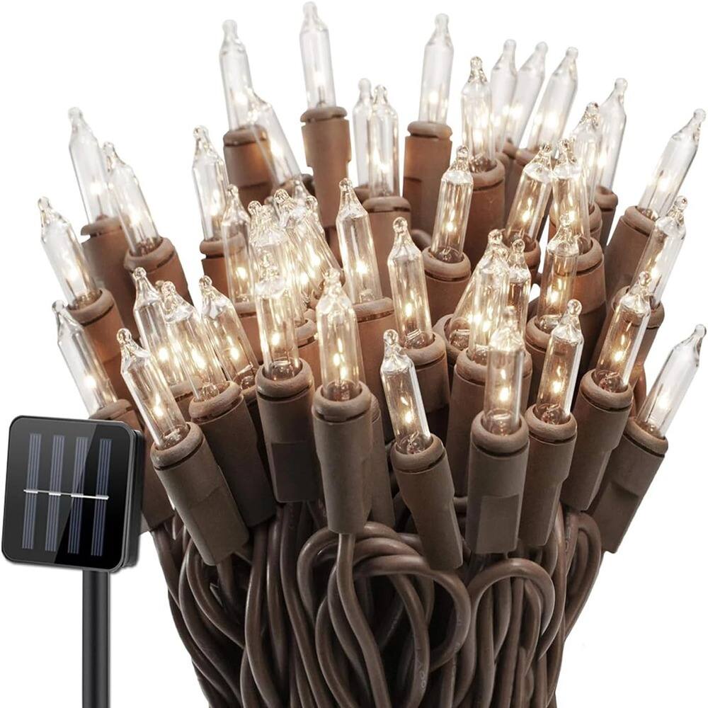 CORD Schertz - Two Sets of 28-foot, 70-count String Lights on Brown ...