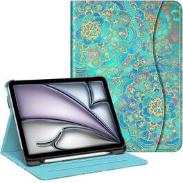 Kitcheniva - iPad Air 11 Inch M3 2025 Multi Angle Viewing Case For Air 5th 4th 10.9 Inch Blue Shades - Shades of Blue