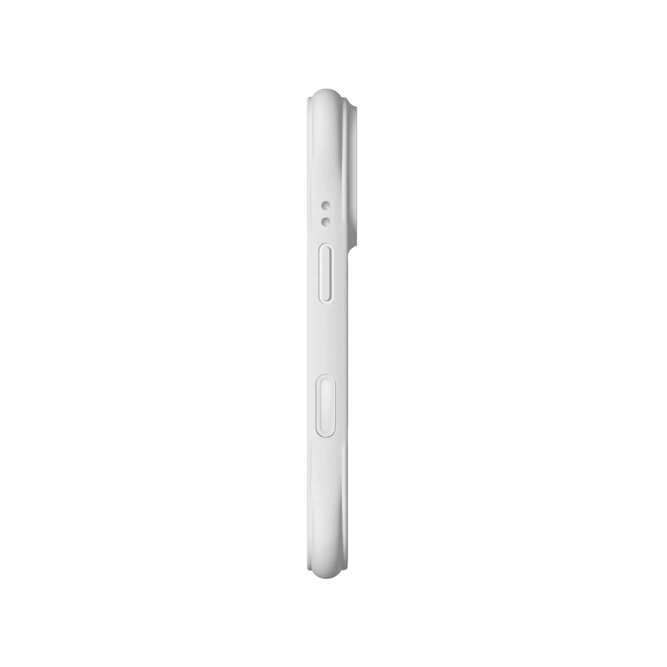 Left. CASETiFY - Ripple Case MagSafe Compatible for Apple iPhone 18 Pro Max and 17 Pro Max Devices - White.
