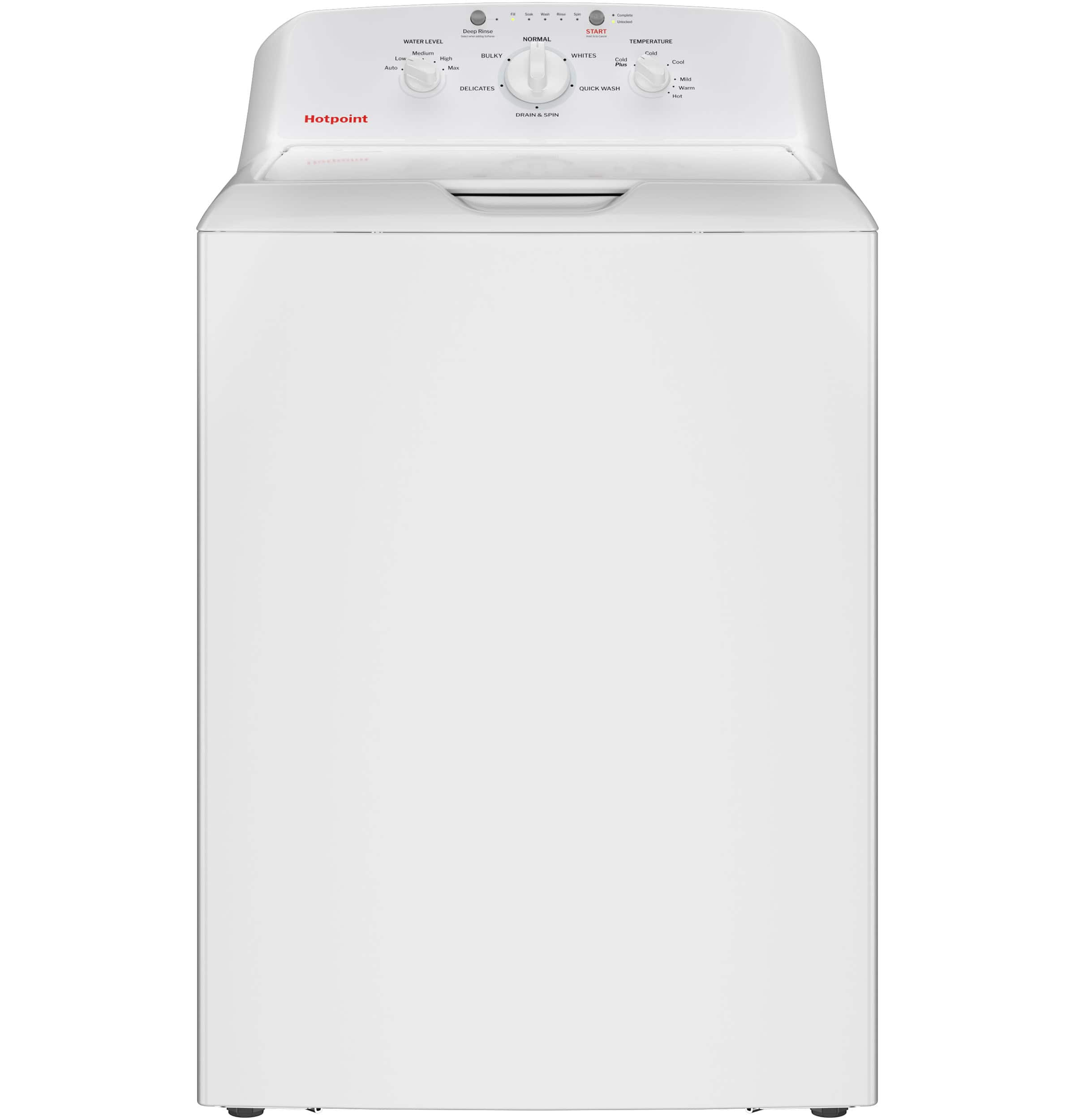 Hotpoint – 4.0 Cu. Ft. High-Efficiency Top Load Washer with Cold Plus – White Sansujyuku sansujyuku.com