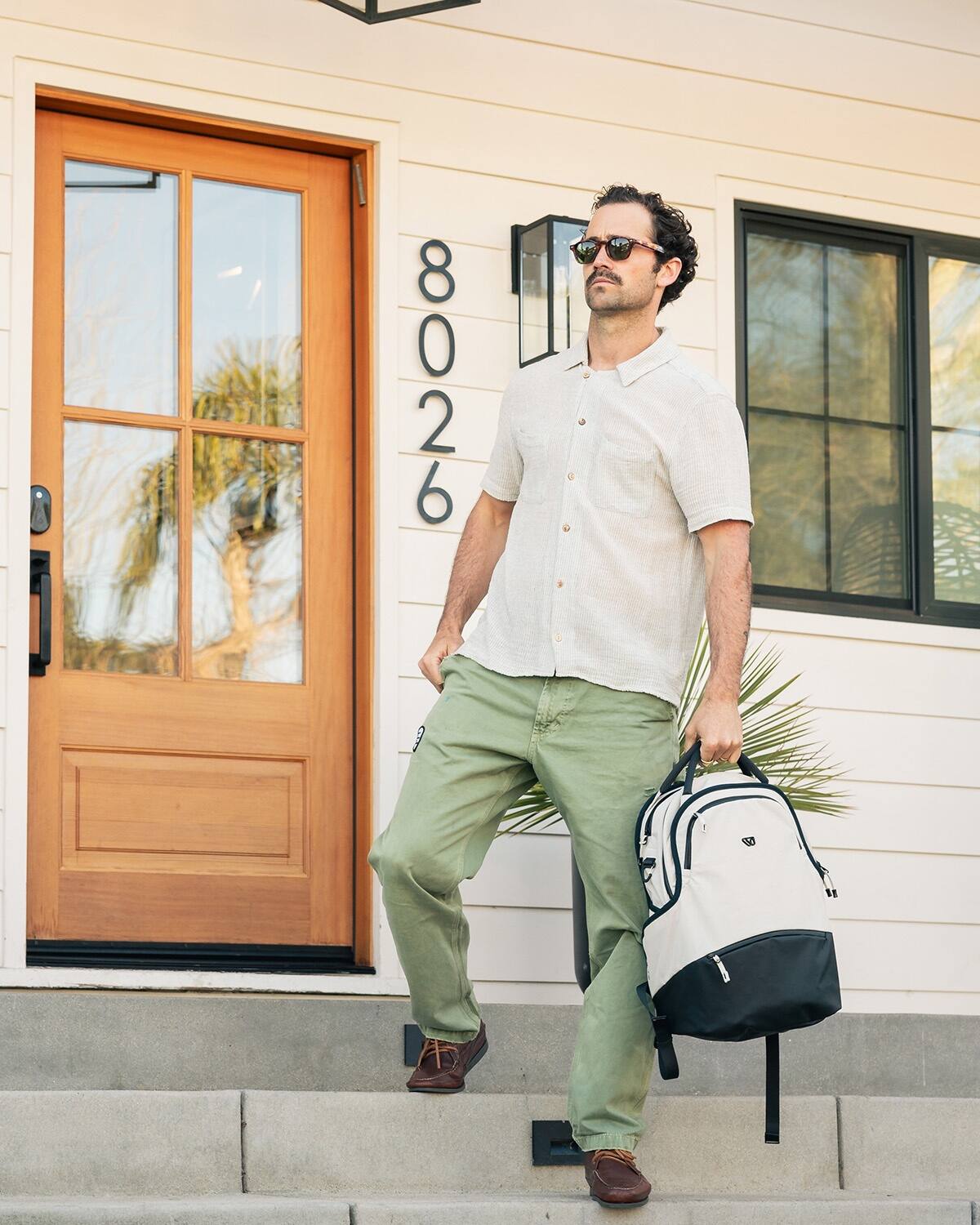 Alt View 5. WAYB - WAYB  Daily Pack - White.