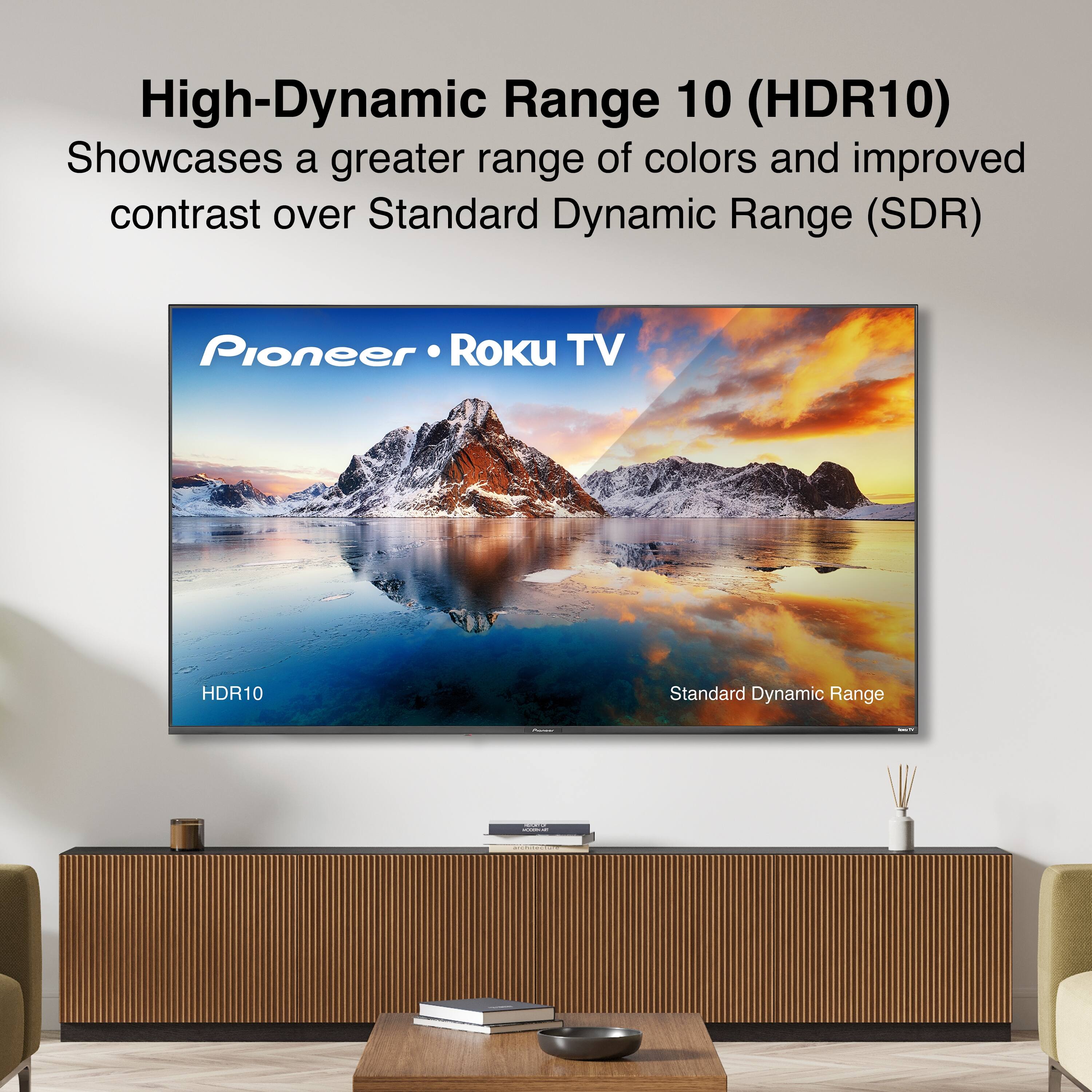 Pioneer - 70” Class LED 4K UHD ROKU TV