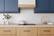Angle. Hauslane - Hauslane Pro-Style 42" IN-R200 Built-In Convertible Range Hood, 18.5” Deep - Silver.