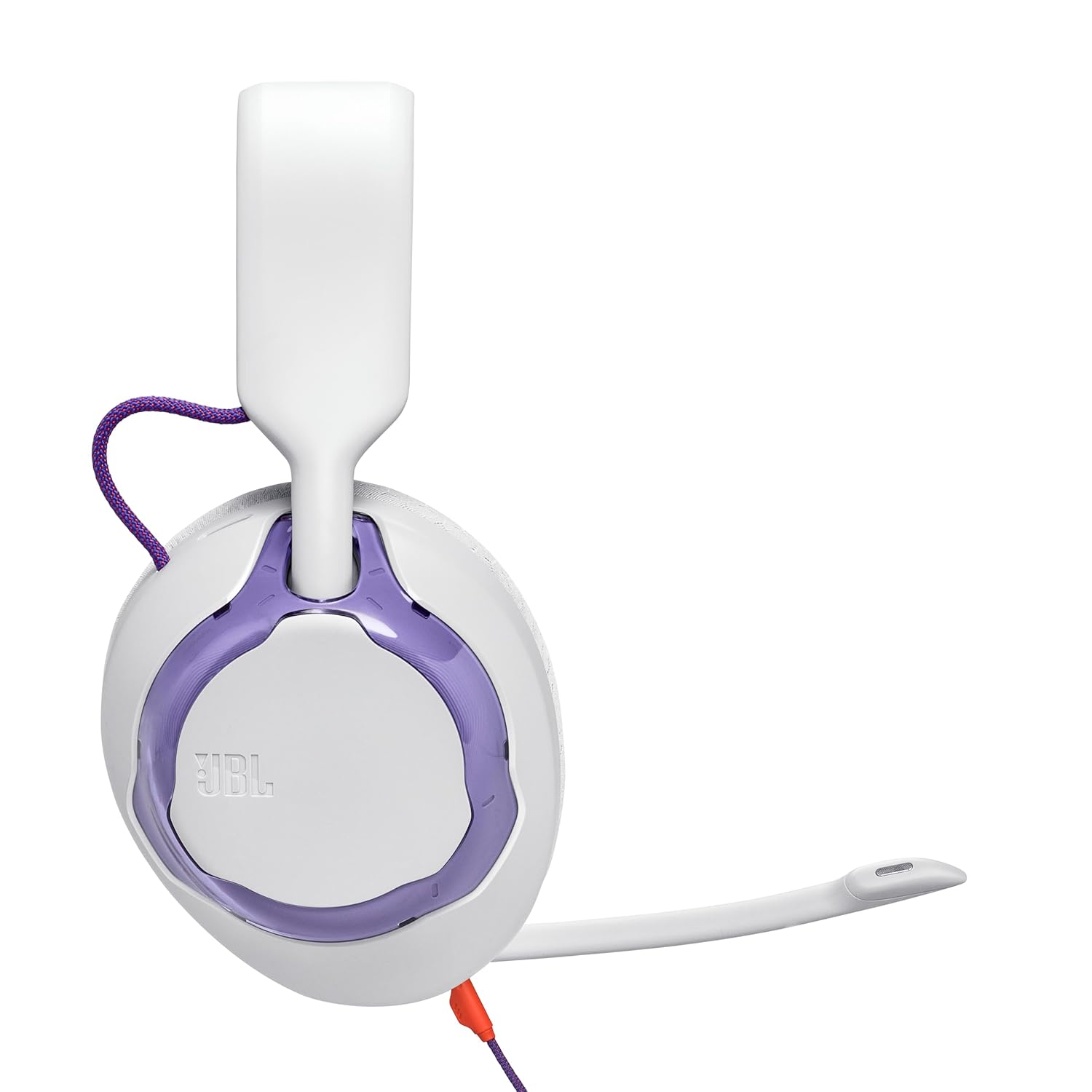 Left. JBL - JBL Quantum 250 Wired Gaming Headset - White.