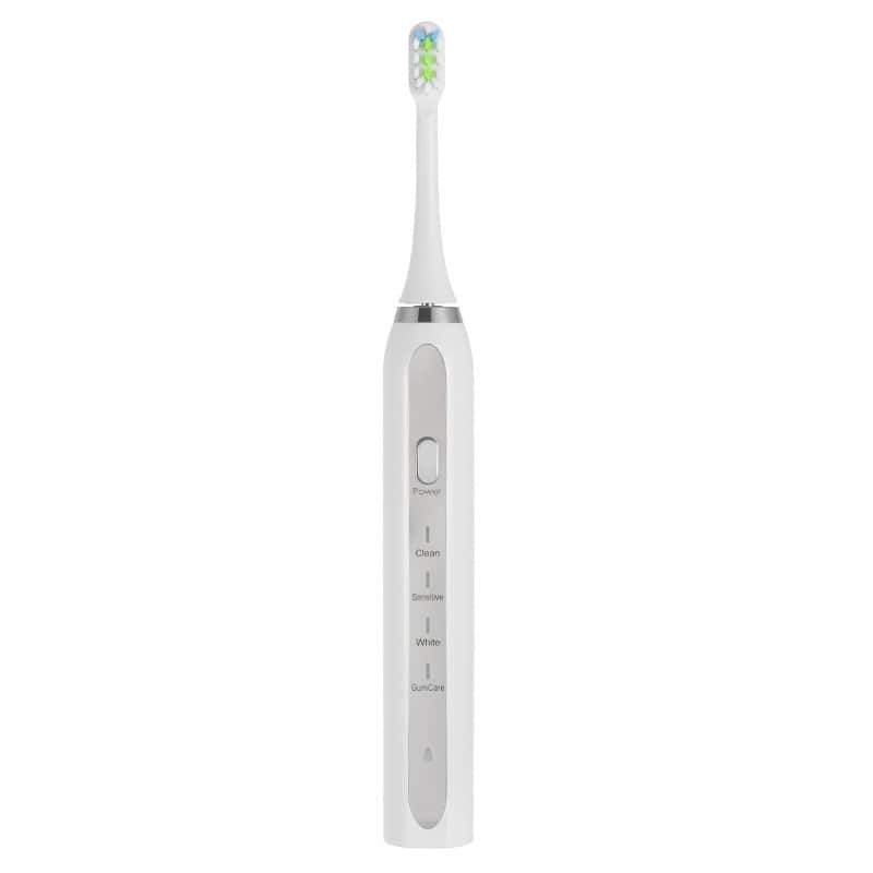 Cluzine - Smart Sonic Soft Electric Toothbrush Magnetic Levitation Fast Charging IPX7 Waterproof Deep Clean - White