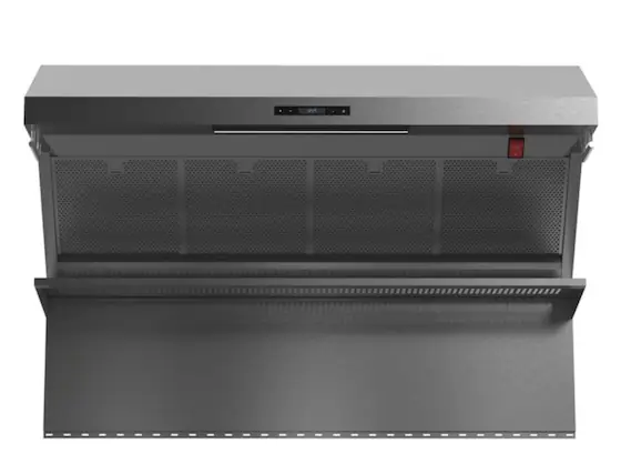 Front. Forno Appliances - Savona 48" Vented Wall Mounted Hybrid Range Hood - Silver.