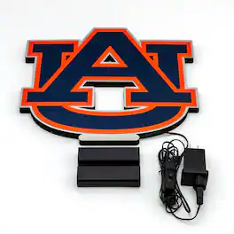 Sporticulture - Auburn Tigers LED Infinity Logo Light - Blue