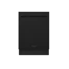 Thor Kitchen - 24" Top Control Built-In Dishwasher Stainless Steel Tub with 3rd Rack, 47 dBA - Matte Black