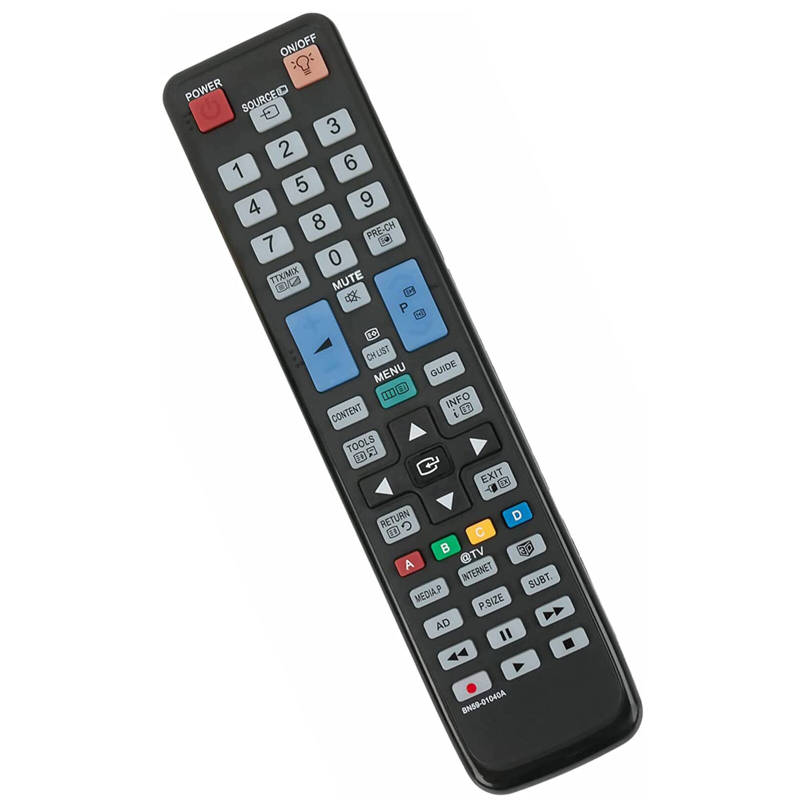 ON/OFF POWER SOURCE 3 2 1 6 5 4 9 8 PRE-CH 7 0 0 TTX/MIX C MUTE C  D 10 CH LIST MENU GUIDE   INFO CONTENT 17 1 TOOLS [ EXIT D RETURN D  O C  @TV ED A INTERNET SUBT. MEDIA.P P.SIZE AD " 44 007-88