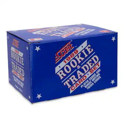 SCORE
1989 ROOKIE & TRADED CARD SET
PLAYER CARDS AND MAGIC MOTION TRIVIA CARDS