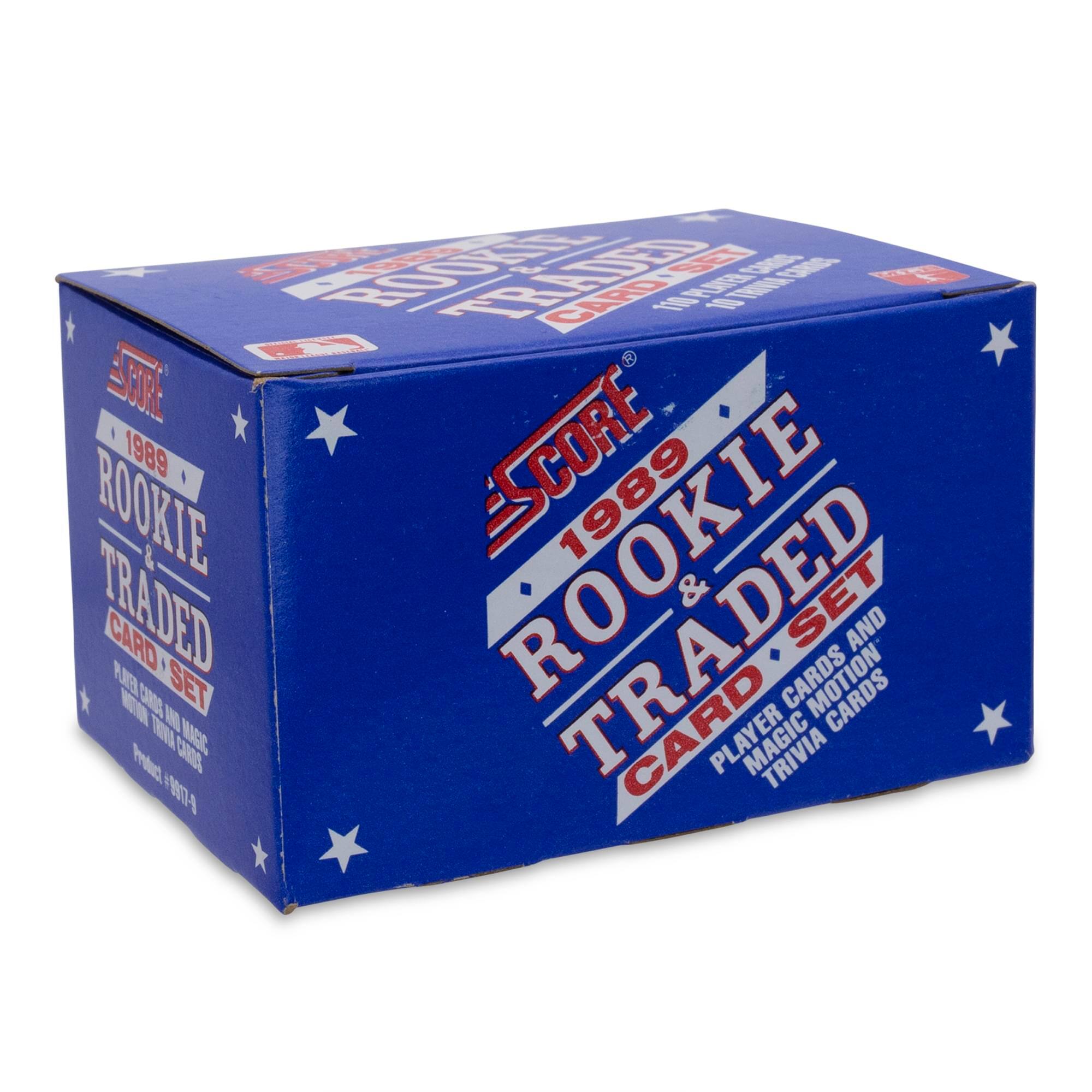 MLB - 1989 Score Baseball Rookies and Traded Set w/ Ken Griffey Jr Rookie