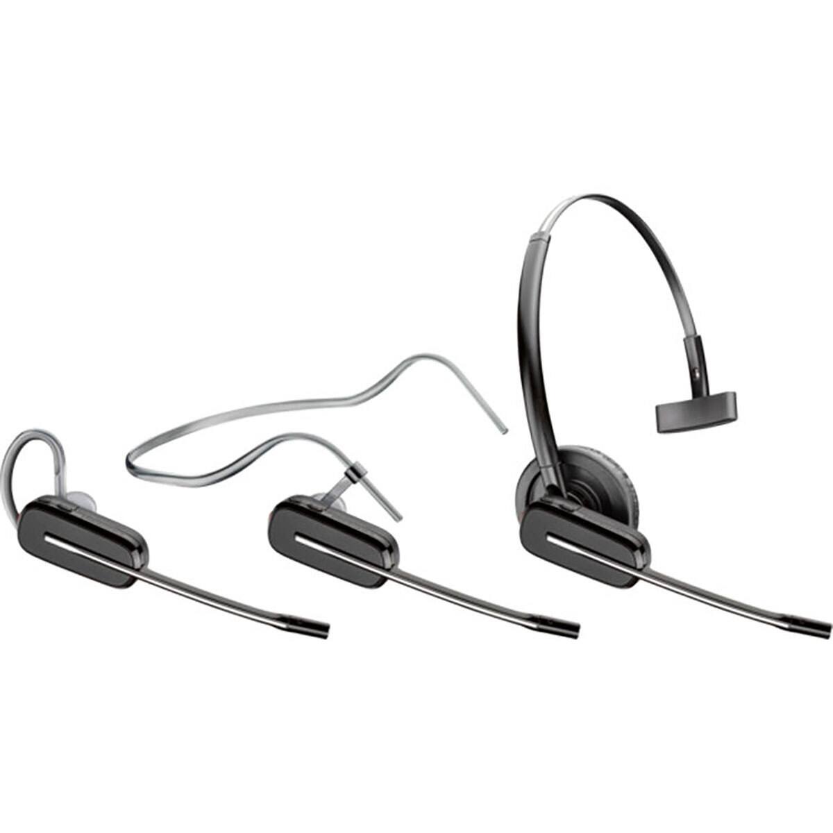 Alt View 7. HP - HP Poly Savi 8240 Office Wireless DECT Convertible Headset, TAA Complaint - Black.