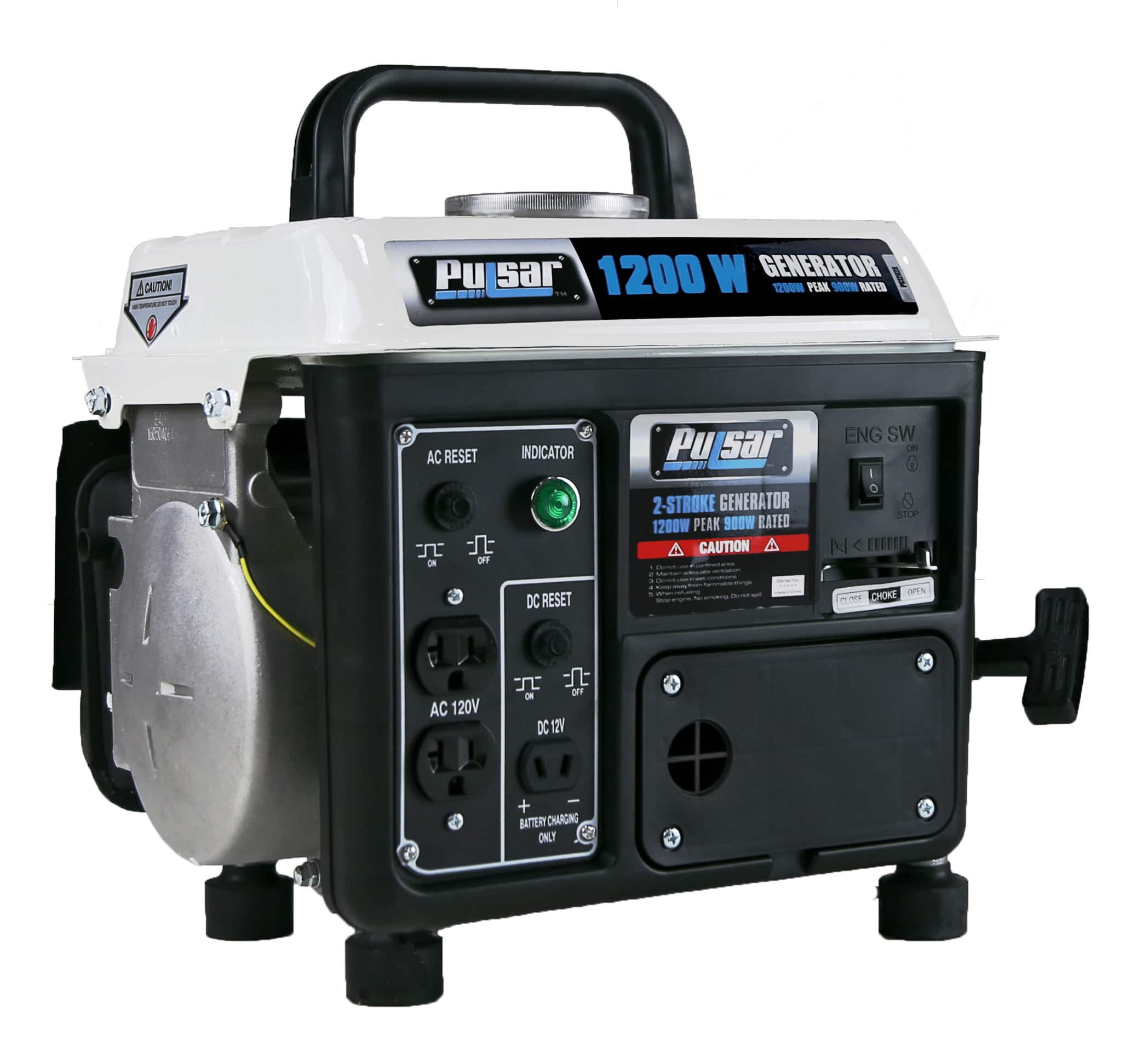 Pulsar - 1,200W Portable 2-Cycle Generator