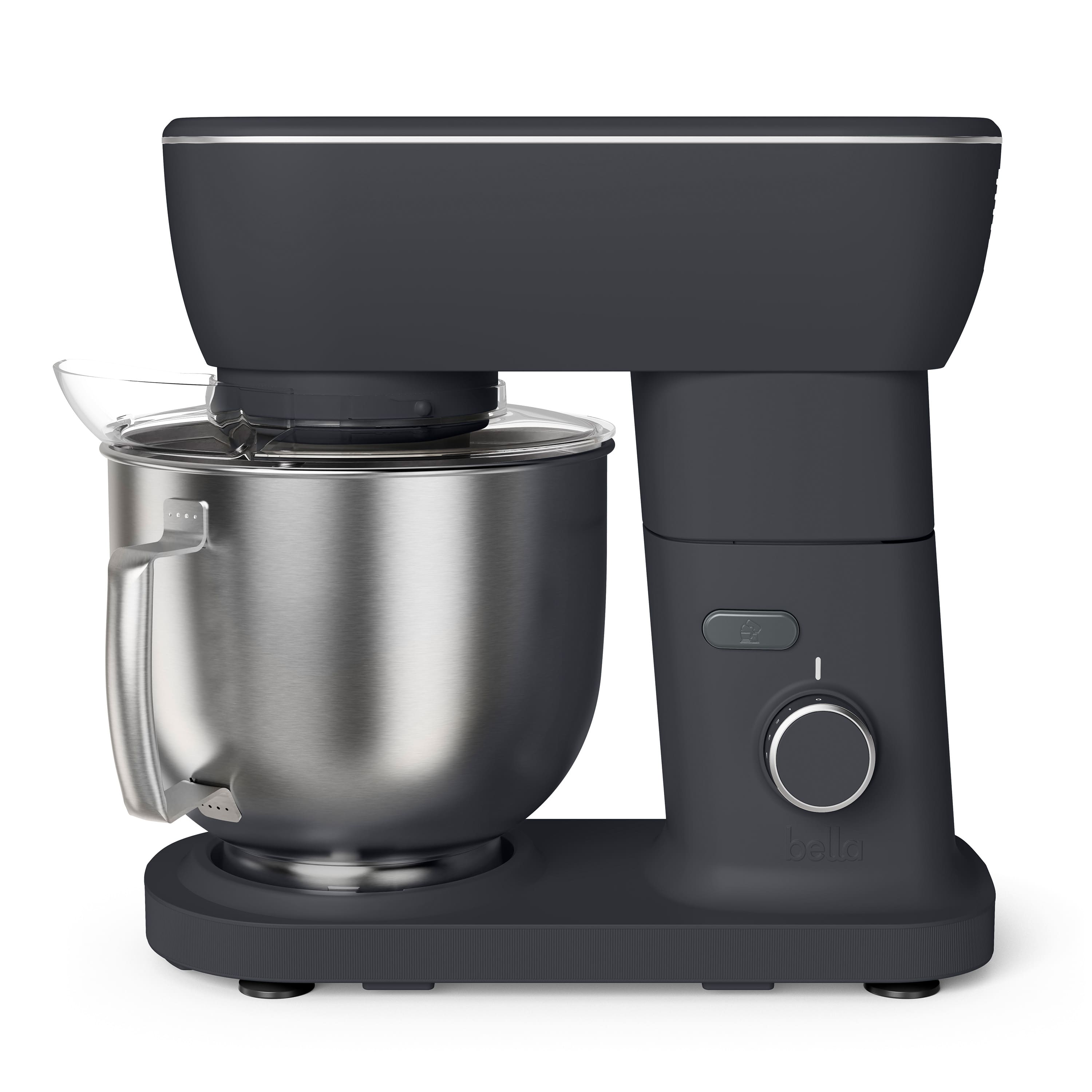 Front. Bella - STIR 5.3-qt. Tilt-Head Stand Mixer with 12 Speeds - Slate.