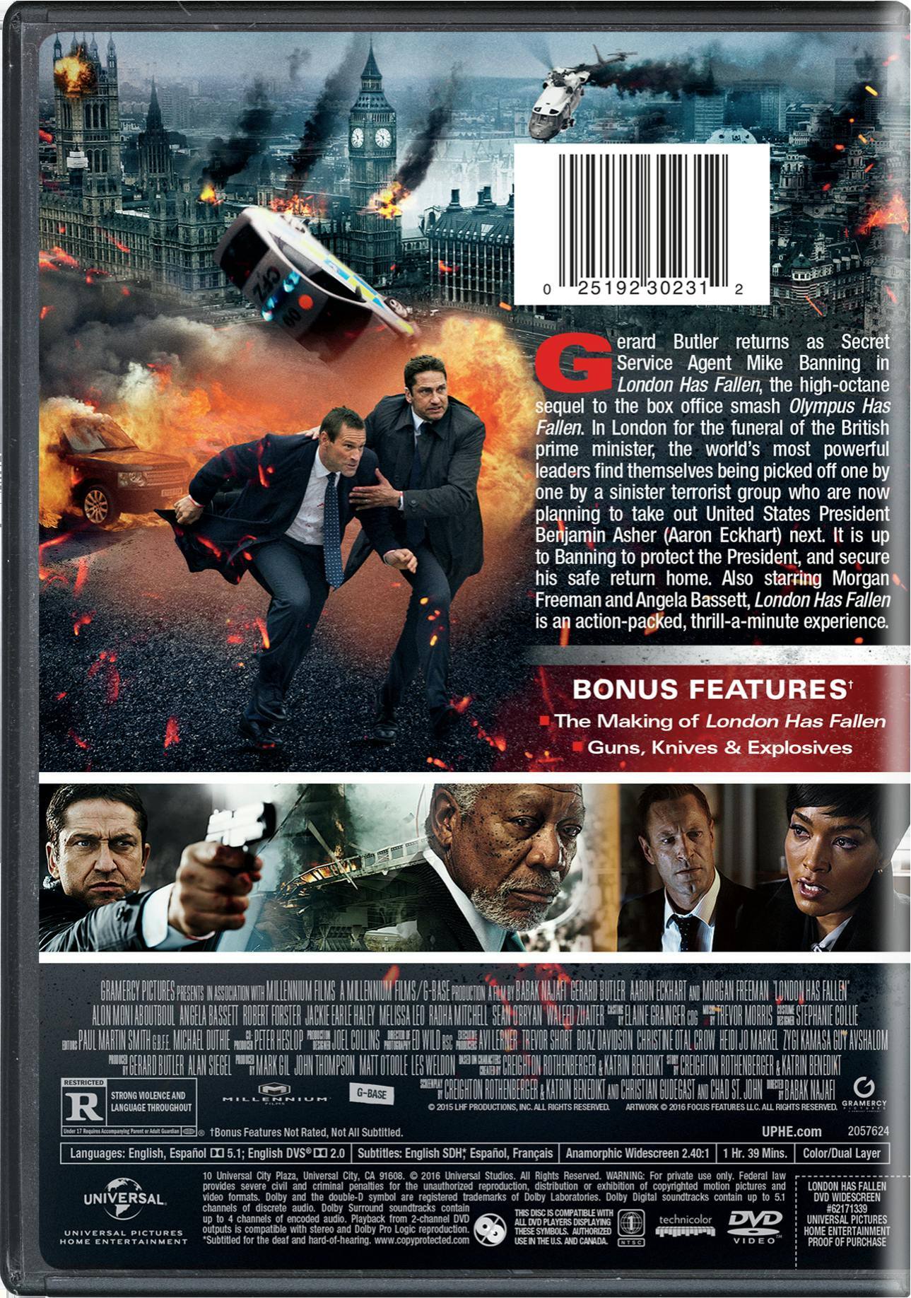 Angle. London Has Fallen [DVD].