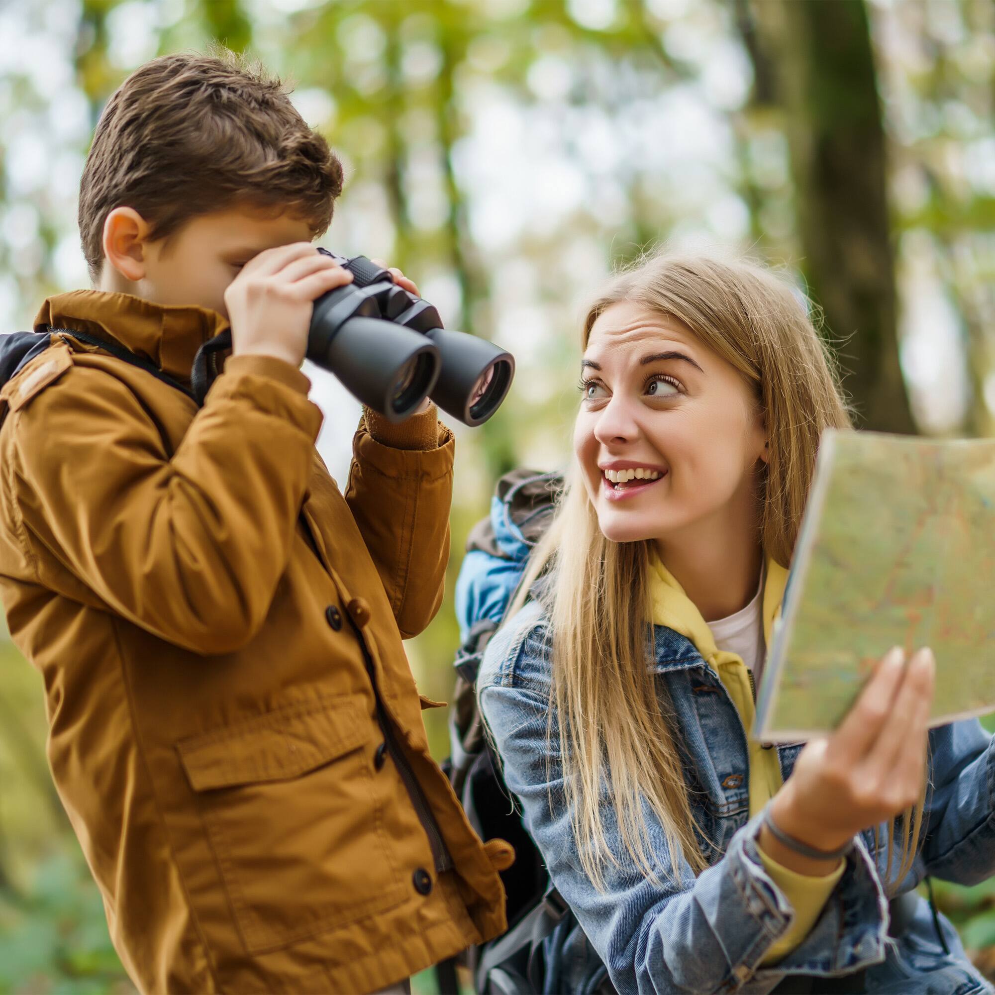 Alt View 18. Barska - 10-30x50mm Gladiator Zoom Binoculars - Black.