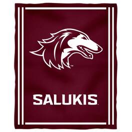 Vive La Fete - Southern Illinois Salukis 36'' x 48'' Children's Mascot Plush Blanket - Multicolor