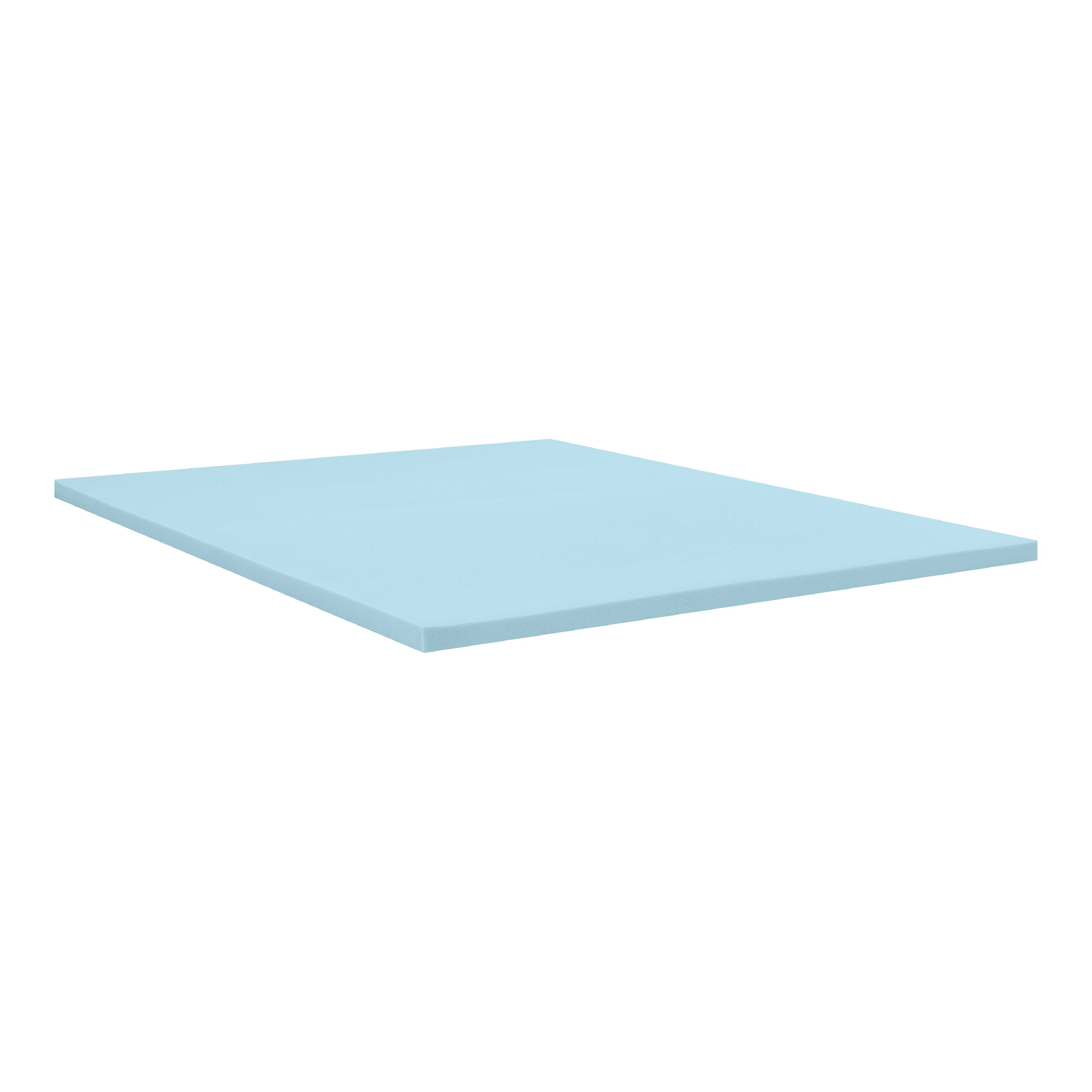 Alt View 13. Sealy - Sealy® Dreamlife™ 1.5” Gel Memory Foam Mattress Topper, King - Blue.