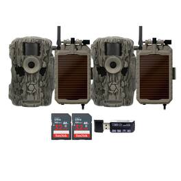 Stealth Cam - 36MP Fusion Max Cellular Trail Camera with Solar Pack (2 Pack)