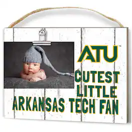 Jardine - Arkansas Tech Wonder Boys 8'' x 10'' Cutest Little Weathered Logo Clip Photo Frame - White
