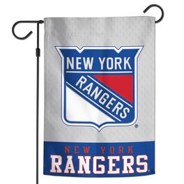 WinCraft - New York Rangers 12" x 18" Applique Garden Flag - Multicolor