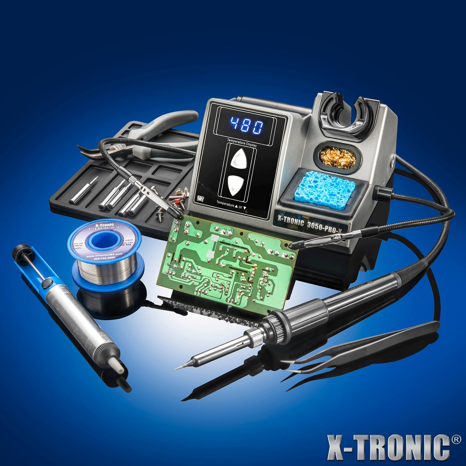 III  
480 Temperature Display  
Temperature & 10 Y X-Tronic Bolder Wire K-TRONIC 3050-PRO-X FINE  
Me 40%  
www.XTronicUSA.com  
402-742-2006  
X-TRONIC