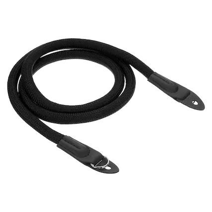 Front. Unique Bargains - Camera Strap, Nylon Climbing Rope Neck Strap Digital Camera Shoulder Belt for Nikon Monocular - Black.