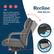 Easy-to-reach controls allow you to adjust your recline settings for a personalized fit. Flip the left tab downwards to unlock the recline and twist the knob to adjust tension. Recline AND RELAX