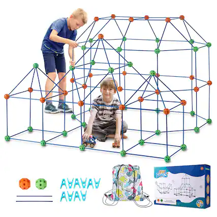 DIY Forts
Build your own fort with this creative and fun building set!