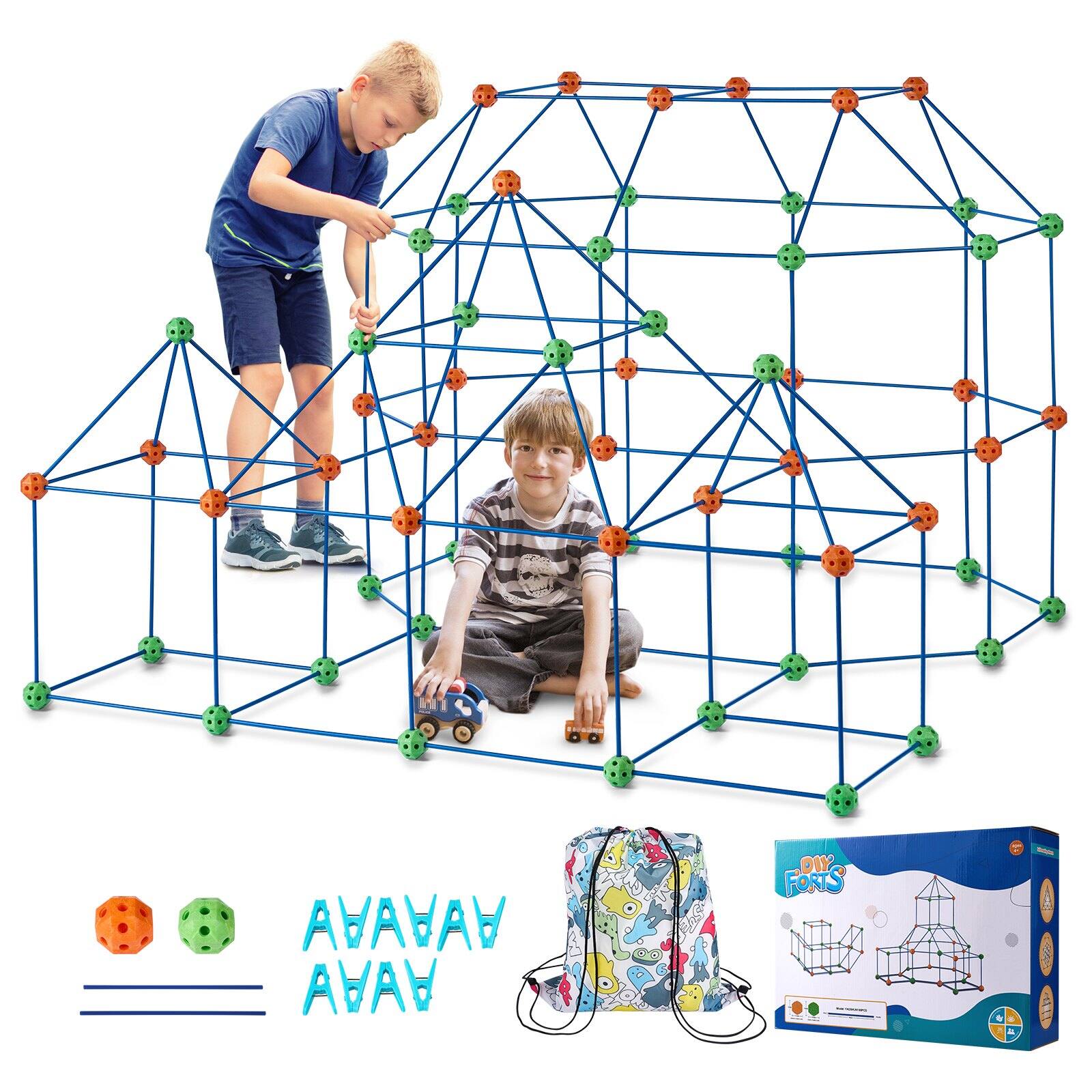 DIY Forts

Build your own fort with this creative and fun building set!
