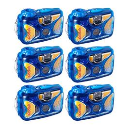 Kodak - Sport Underwater Single-Use Disposable Camera with 800 Speed 27-Exposure Film (6-Pack)