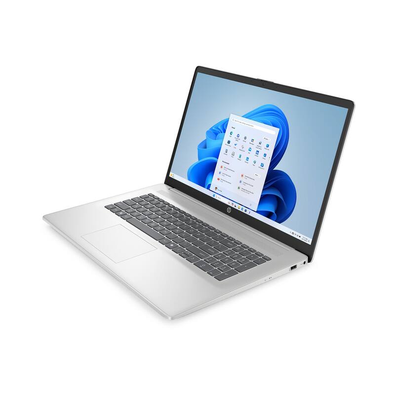 Alt View 1. HP - HP 17.3" FHD Laptop,Intel Core i7 1355U,64GB RAM,2TB SSD,Intel Iris Xe Graphics,Win 11,Silver - Silver.