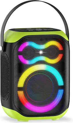 Front. Stamp n Camp - Portable Bluetooth Speakers Powerful Wireless Outdoor Loud Stereo Deep Bass Sound Boombox TWS Home Party Speaker... - default.