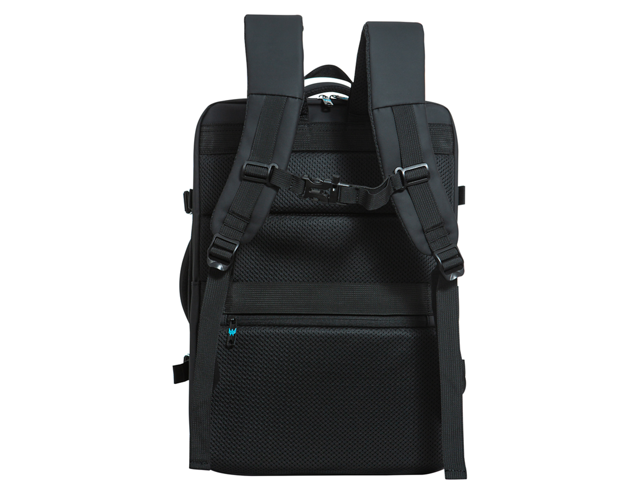 Alt View 8. Acer - Acer Predator Robust Gaming Backpack GPBAG11080 – Water-Resistant Laptop Backpack, Durable Multi-Compartment Travel Bag - Black.