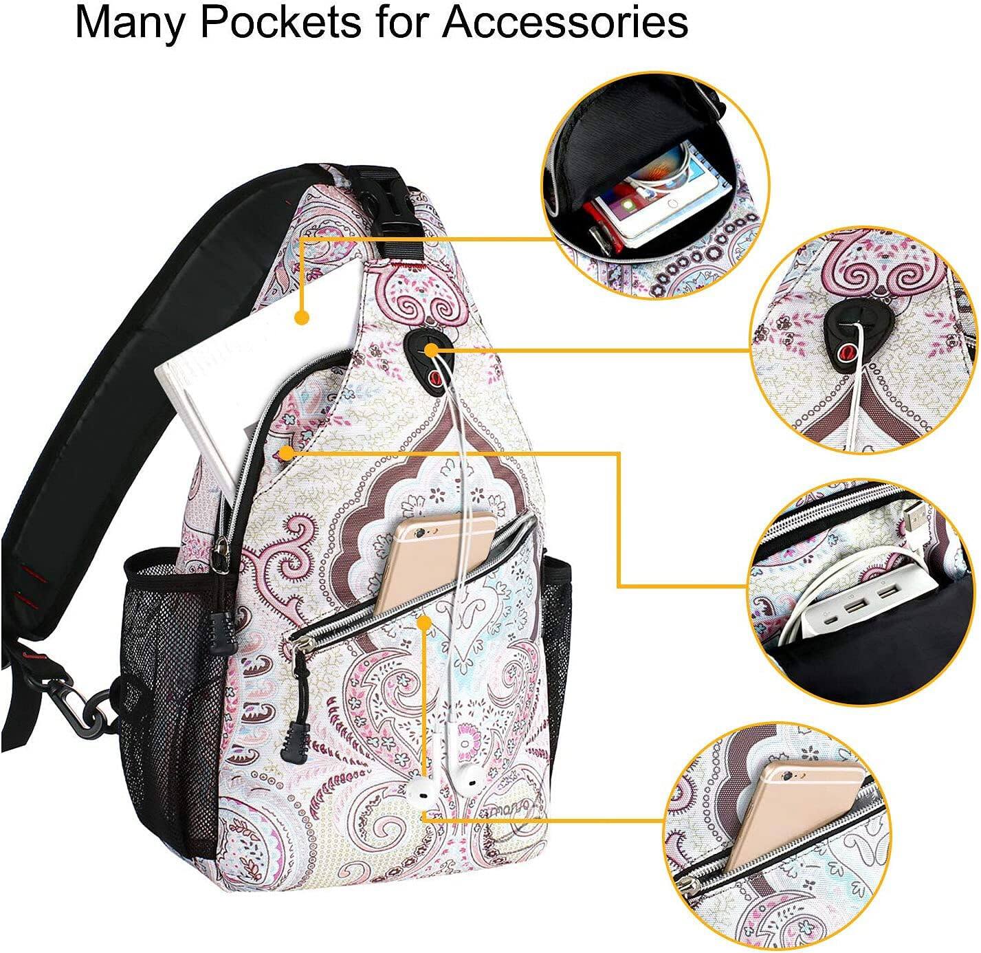 Many Pockets for Accessories