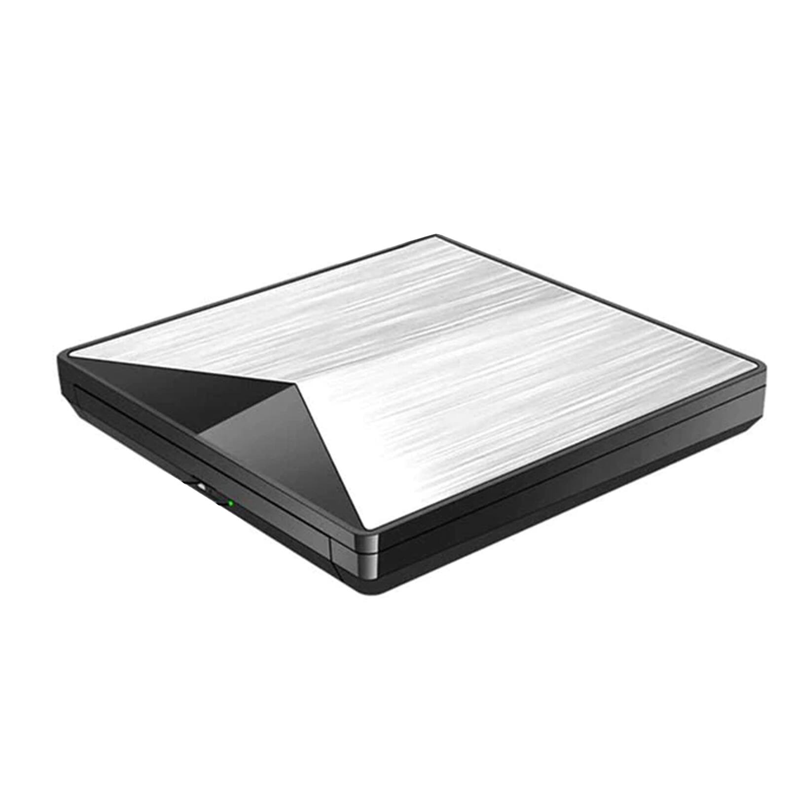 Alt View 5. Topteng - Blu-ray Burner - External BD/DVD/CD Writer, Ultra Slim Aluminum, USB 3.0 for Mac & Windows - Gray.