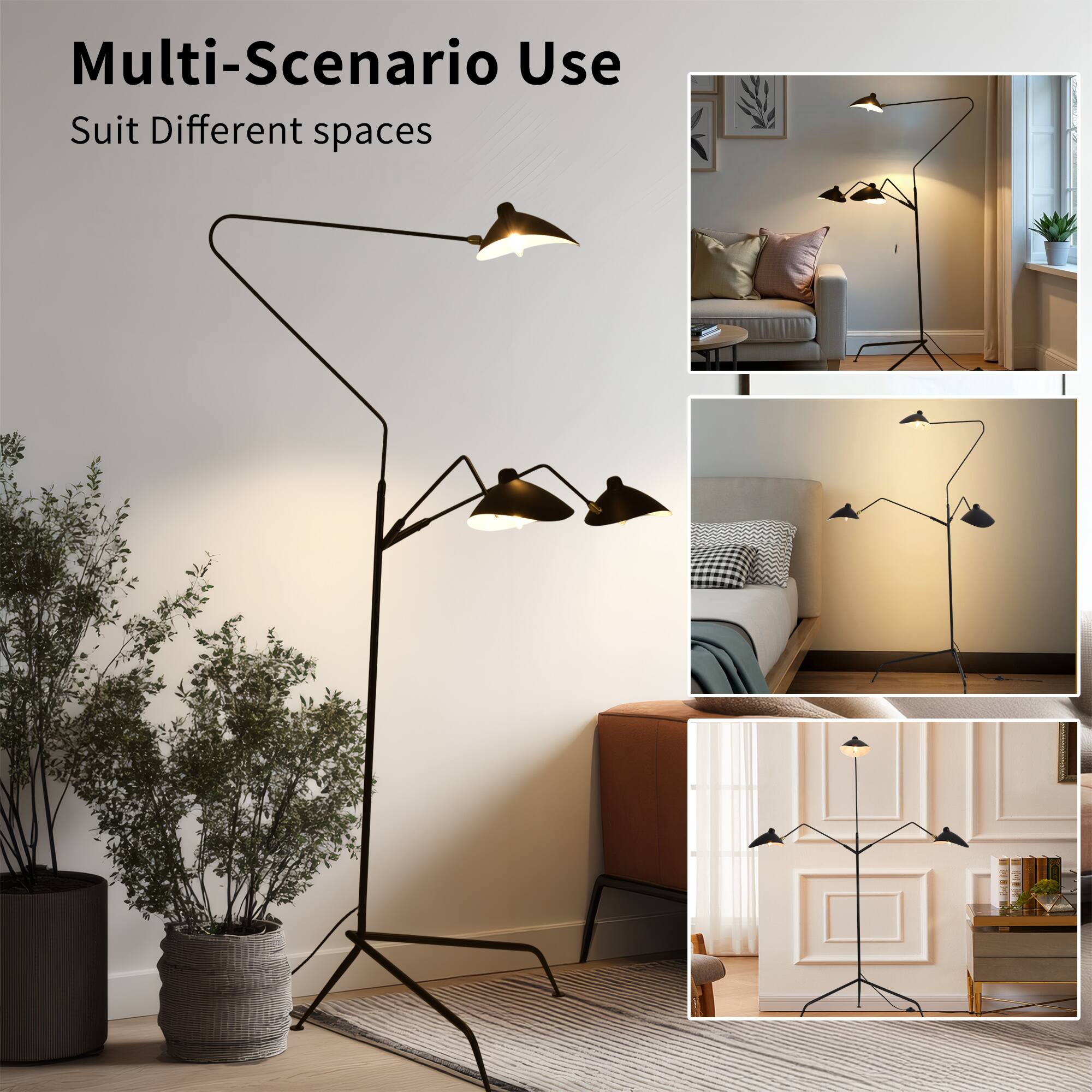 Multi-Scenario Use  
Suit Different spaces