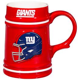 Evergreen Enterprises - New York Giants 24oz. Ceramic Stein Cup with Gift Box - Multicolor