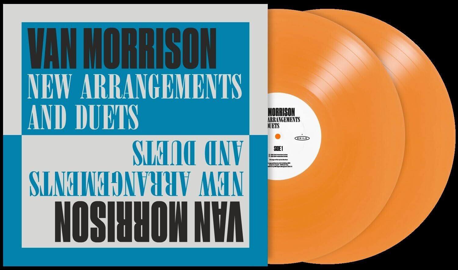 VAN MORRISON  
NEW ARRANGEMENTS AND DUETS  

VAN MORRISON  
NEW ARRANGEMENTS AND DUETS  

MORRISON  
ARRANGEMENTS  
DUETS  

SIDE 1  
EXILE