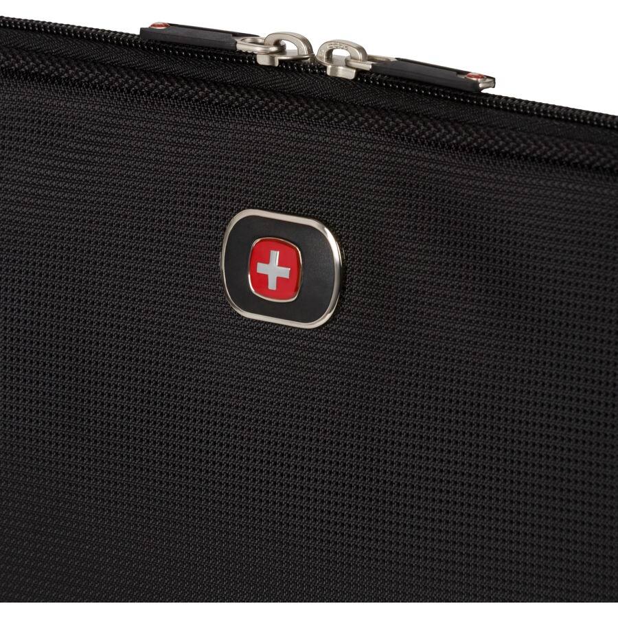 Alt View 4. SwissGear - Wenger Beta 14In Sleeve - Fits Up To 14In Laptop Black - Black.