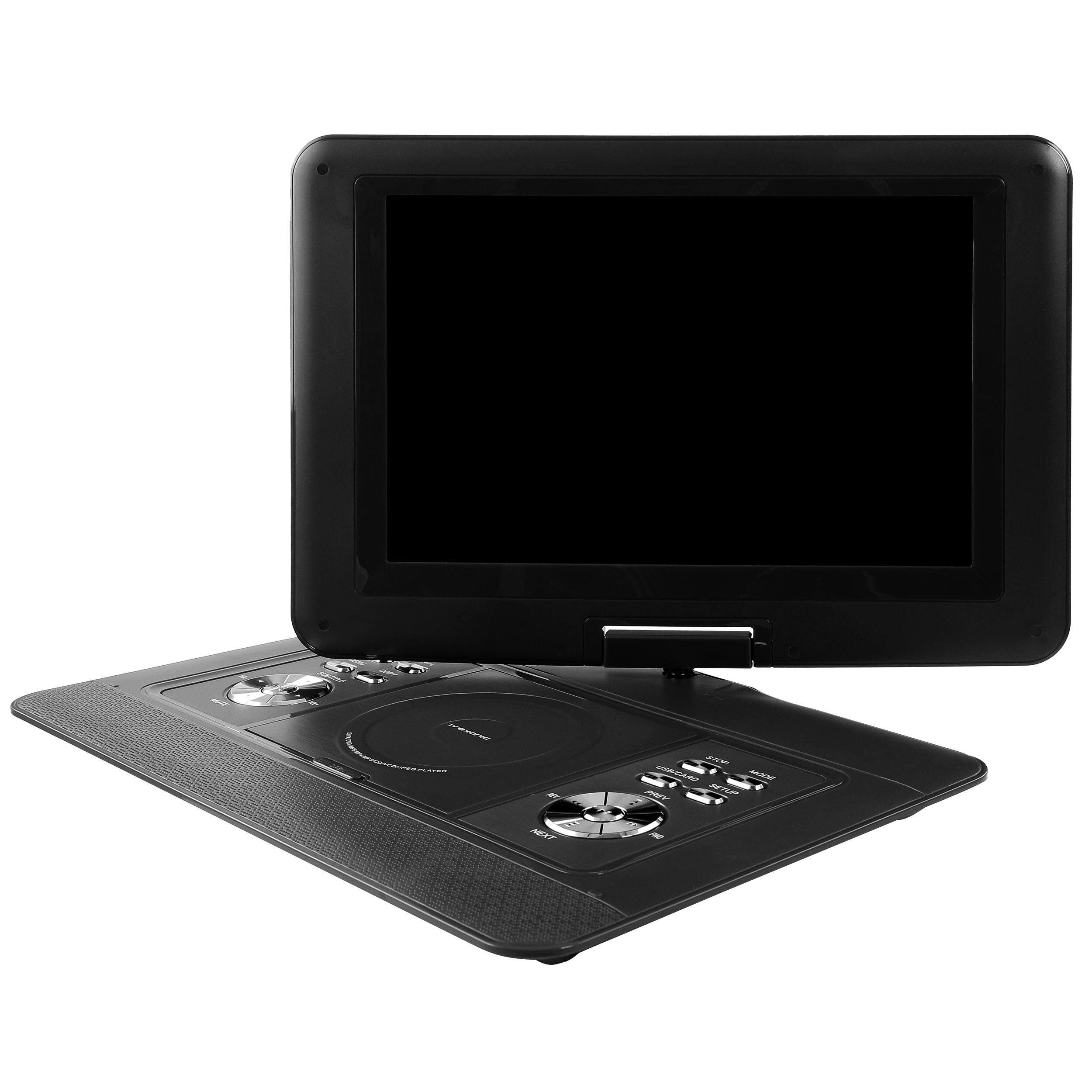 Alt View 1. Trexonic - 14.1 Inch Portable DVD with TV Tuner Player with Swivel TFT LCD Screen and USB,SD,AV,HDMI Inputs - Black.