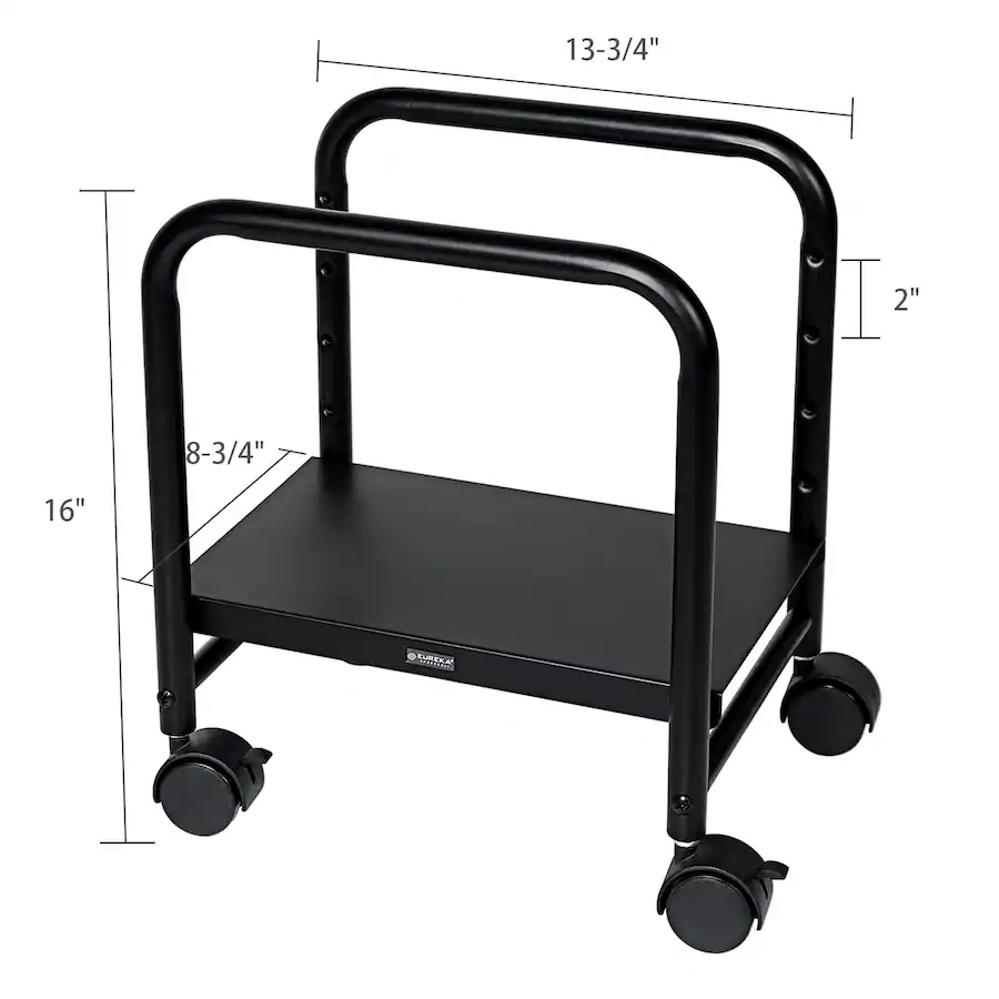 Machine Control Unit Movable Stand Eureka Ergonomic Height Adjustable Steel Mobile CPU Stand with Locking ...