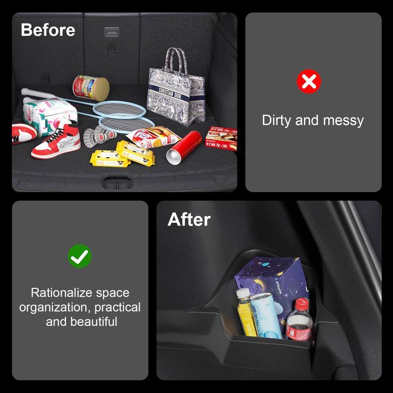 Before  
Dirty and messy

After  
Rationalize space organization, practical and beautiful