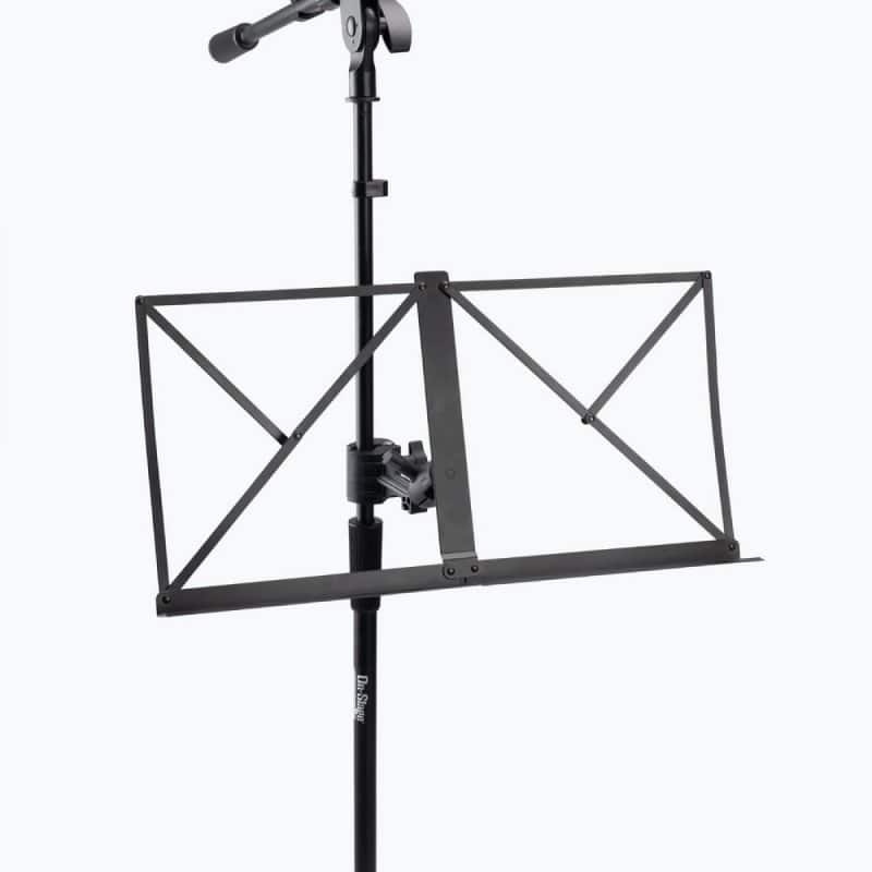 On Stage Stands - On-Stage SMC1500 Clamp-On Sheet Music Bookplate for Mic Stands