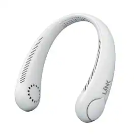 Link - Neck Fan Bladeless Wrap Around Wearable Personal Cooling Fan 360° - White