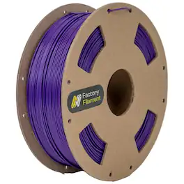 Factory Filament - 1.75mm PLA 3D Printer Filament, 1 KG Spool, Dimensional Accuracy +/- 0.02 mm, 3D Printing Filament - Violet